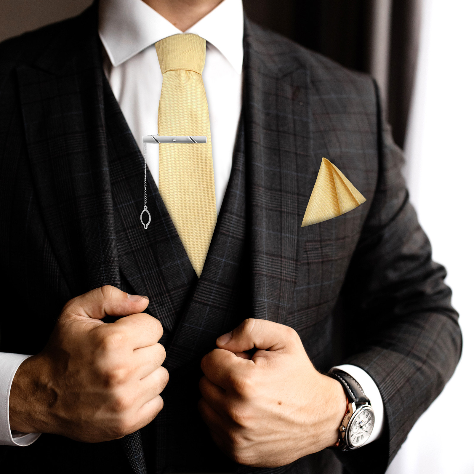 Набор из 5 предметов: галстук, – обзор и цена Pocket Square Set
