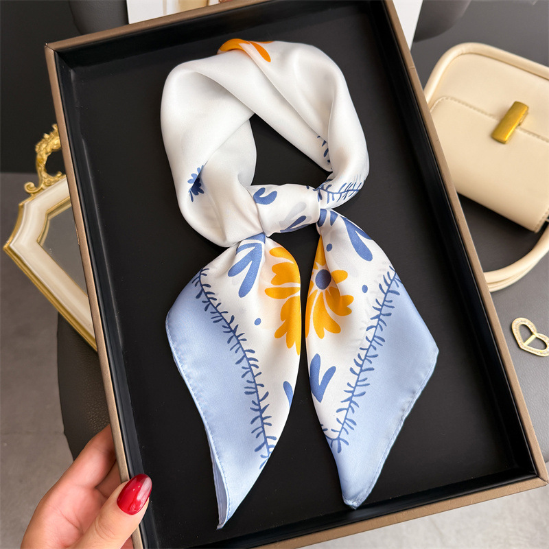1 шт. новый модный шелковый пл – обзор и цена Scarf Silk Square
