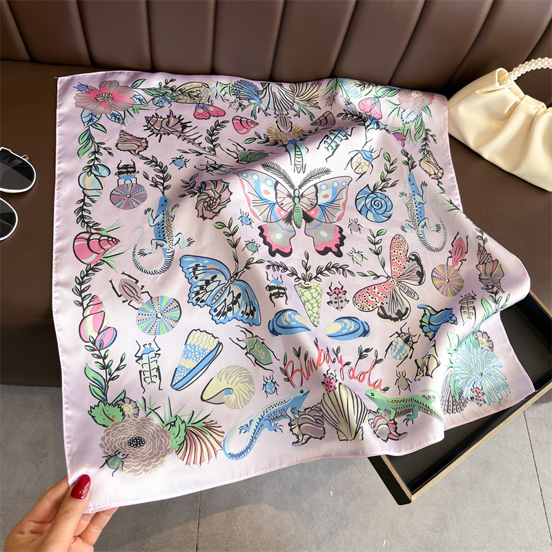 Роскошный квадратный платок дл – обзор и цена Scarf Silk Square